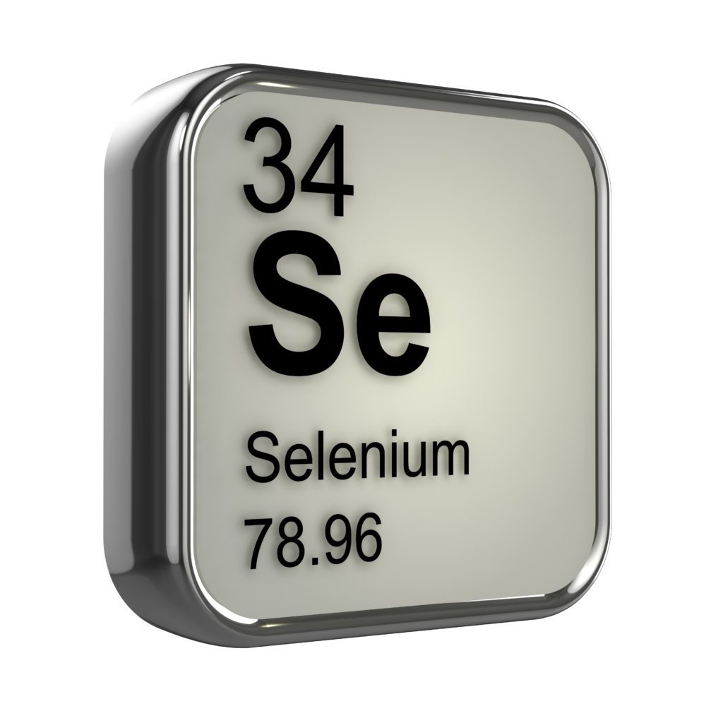 3d render of Selenium element design