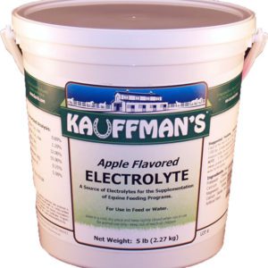 Kauffman's Apple Flavored Electrolyte 5 lb bucket