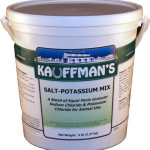 Kauffman's Salt-Potassium Mix bucket