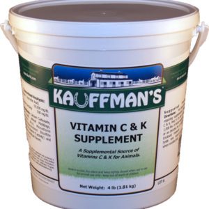vitamin C&K supplement for horses