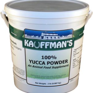 Kauffman's 100% Yucca Powder 2 lb bucket