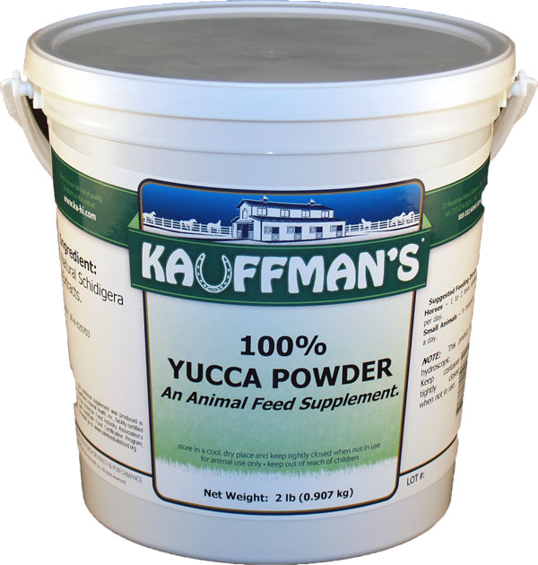 Kauffman's 100% Yucca Powder 2 lb bucket